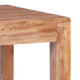 Coffee Table 53x50x50 cm Solid Mahogany Wood