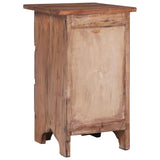 Bedside Cabinet 30x30x51 cm Solid Mahogany Wood - 45-Degree Angle