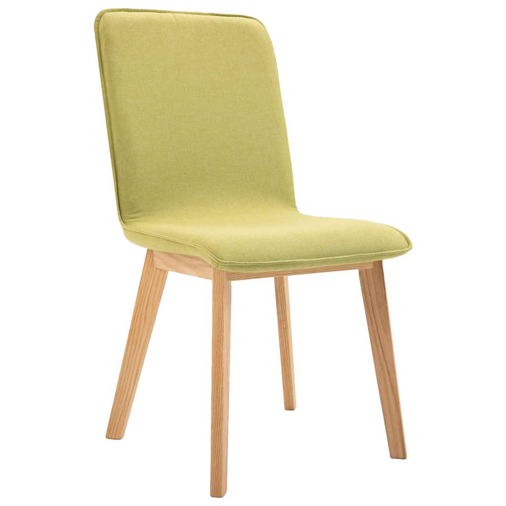 Dining Chairs 6 pcs Green