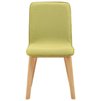 Dining Chairs 6 pcs Green