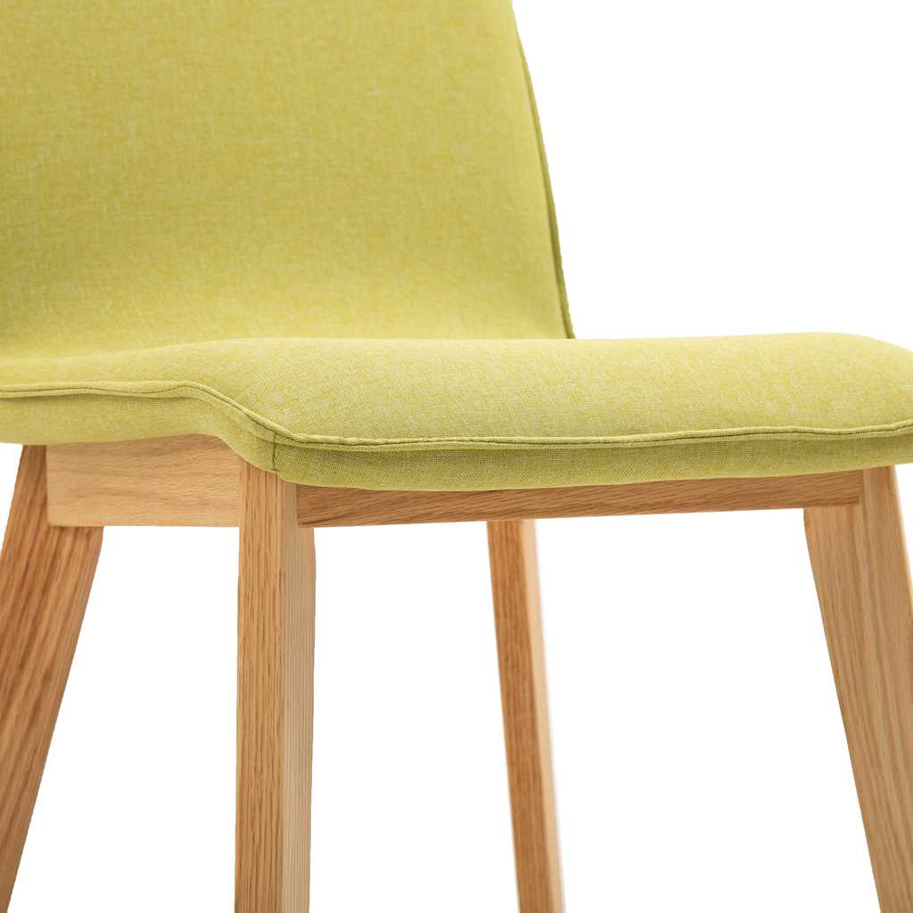 Dining Chairs 6 pcs Green