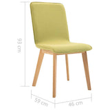 Dining Chairs 6 pcs Green - Extra Image