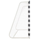 Soccer Goal 300x160x90 cm Metal Black and White