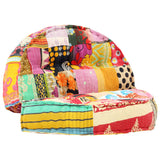 Pouffe 100x20 cm Patchwork Fabric - Extra Image