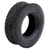 Wheelbarrow Tyres 2 pcs 13x5.00-6 4PR Rubber - Front View