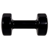 Dumbbell 2 pcs 2x5 kg Cast Iron Black - Side View