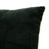 Cushions Cotton Velvet 2 pcs 45x45 cm Green - Top-Down View