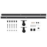Sliding Door SKIEN Hardware Kit 200 cm Steel Black