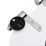 WC Toilet Seats 2 pcs with Soft Close Lids MDF Water Drop Design - Low Angle