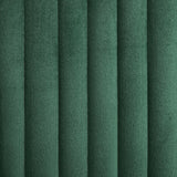 Dining Chairs 6 pcs Green Velvet