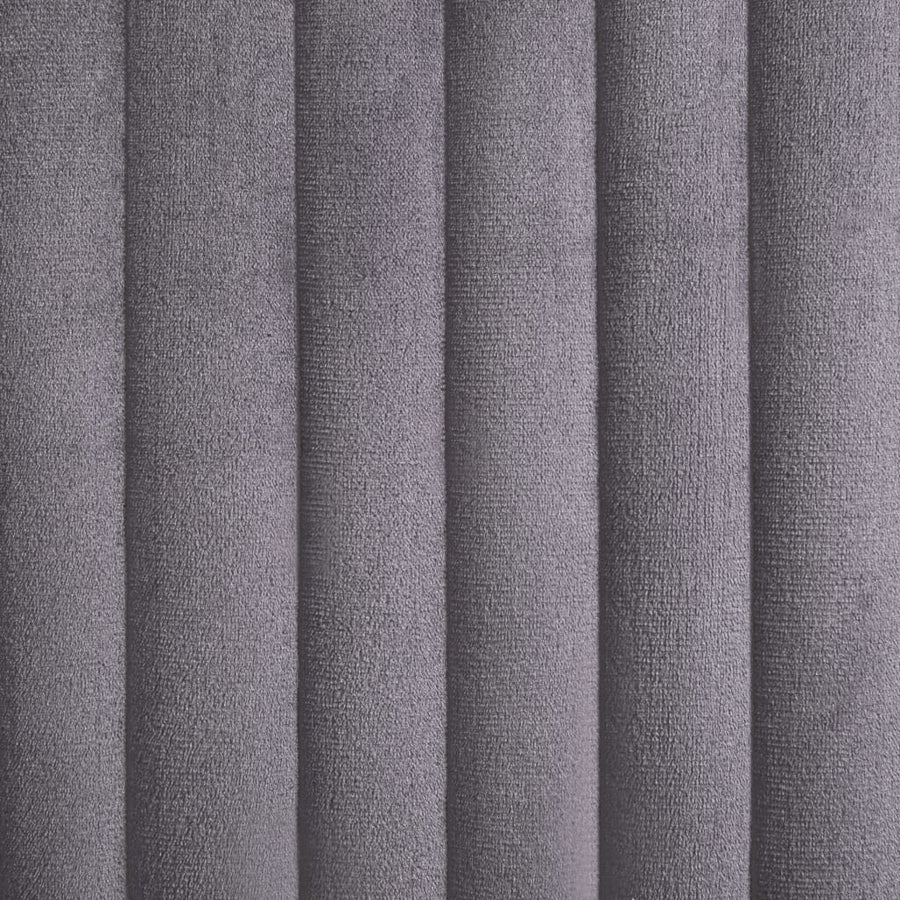 Dining Chairs 4 pcs Grey Velvet