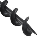 Auger Drill Bit Steel 75x600 mm - 45-Degree Angle