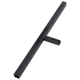 Ground Drill with Handle 250 mm Steel Black - Top-Down View