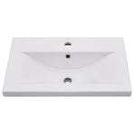 Built-in Basin 61x39.5x18.5 cm Ceramic White