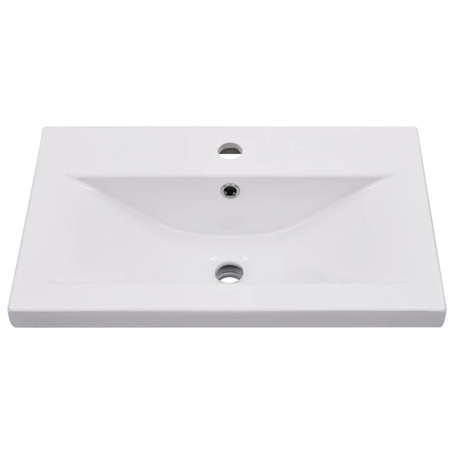 Built-in Basin 61x39.5x18.5 cm Ceramic White