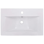 Built-in Basin 61x39.5x18.5 cm Ceramic White