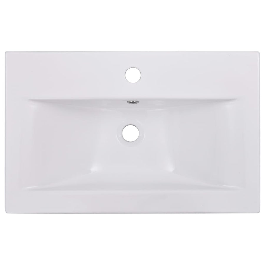 Built-in Basin 61x39.5x18.5 cm Ceramic White