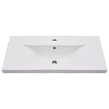 Built-in Basin 81x39.5x18.5 cm Ceramic White