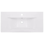 Built-in Basin 81x39.5x18.5 cm Ceramic White