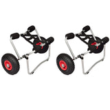 Kayak Trolleys 2 pcs Aluminium