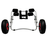 Kayak Trolleys 2 pcs Aluminium - Side View