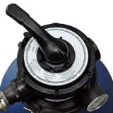 Sand Filter Pumps 2pcs 400 W 11000 l/h - Side View