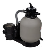 Sand Filter Pumps 2 pcs 600 W 17000 l/h - Front View