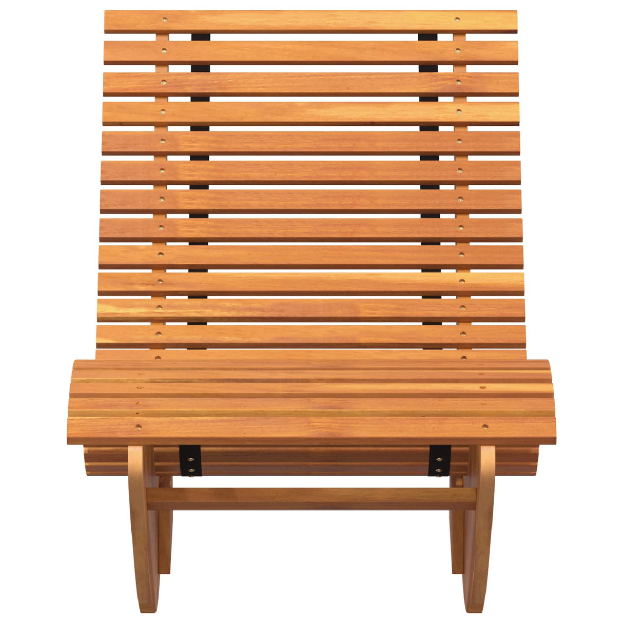 Rocking Sun Loungers 2 pcs Solid Wood Acacia
