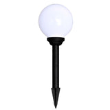 Outdoor Pathway Lamps 8 pcs LED 15 cm with Ground Spike - 45-Degree Angle