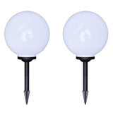Outdoor Pathway Lamps 4 pcs LED 30 cm with Ground Spike