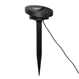 Garden Lights 6 pcs LED with Spike Anchors & Solar Panels - Top-Down View