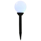 Outdoor Solar Lamps 8 pcs LED Spherical 15 cm RGB