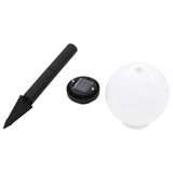 Outdoor Solar Lamps 6 pcs LED Spherical 20 cm RGB - Rear View