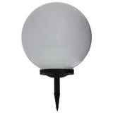 Outdoor Solar Lamps 2 pcs LED Spherical 40 cm RGB