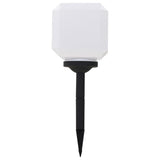 Outdoor Solar Lamps 6 pcs LED Cubic 20 cm White