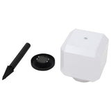 Outdoor Solar Lamps 6 pcs LED Cubic 20 cm White