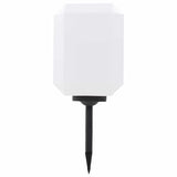 Outdoor Solar Lamps 4 pcs LED 30 cm White - Front View