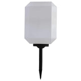 Outdoor Solar Lamps 4 pcs LED 30 cm White - Top-Down View