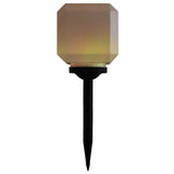 Outdoor Solar Lamps 6 pcs LED Cubic 20 cm RGB