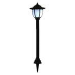 Outdoor Solar Lamps 6 pcs LED Black