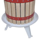 2 Piece Fruit & Wine Press and Crusher Set - 45-Degree Angle