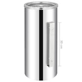 Wall Ashtray Dustbin Stainless Steel 26 L - Extra Image