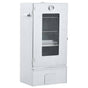 BBQ Oven Smoker with 1kg Wood Chips 44.5x29x83 cm
