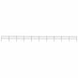 Garden Fence with Spear Top Steel 1673x80 cm Black