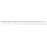 Garden Fence with Spear Top Steel 1603.5x120 cm Black