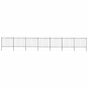 Garden Fence with Spear Top Steel 1172x150 cm Black