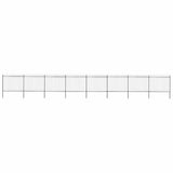 Garden Fence with Spear Top Steel 1426x150 cm Black