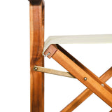 Director's Chairs 2 pcs Solid Acacia Wood - Low Angle