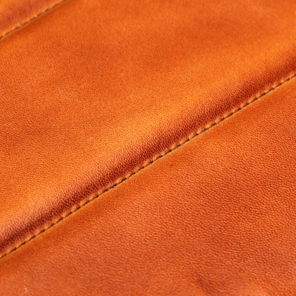 Armchair Tan Real Leather