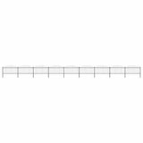 Garden Fence with Spear Top Steel 1603,5x150 cm Black (9x144943)